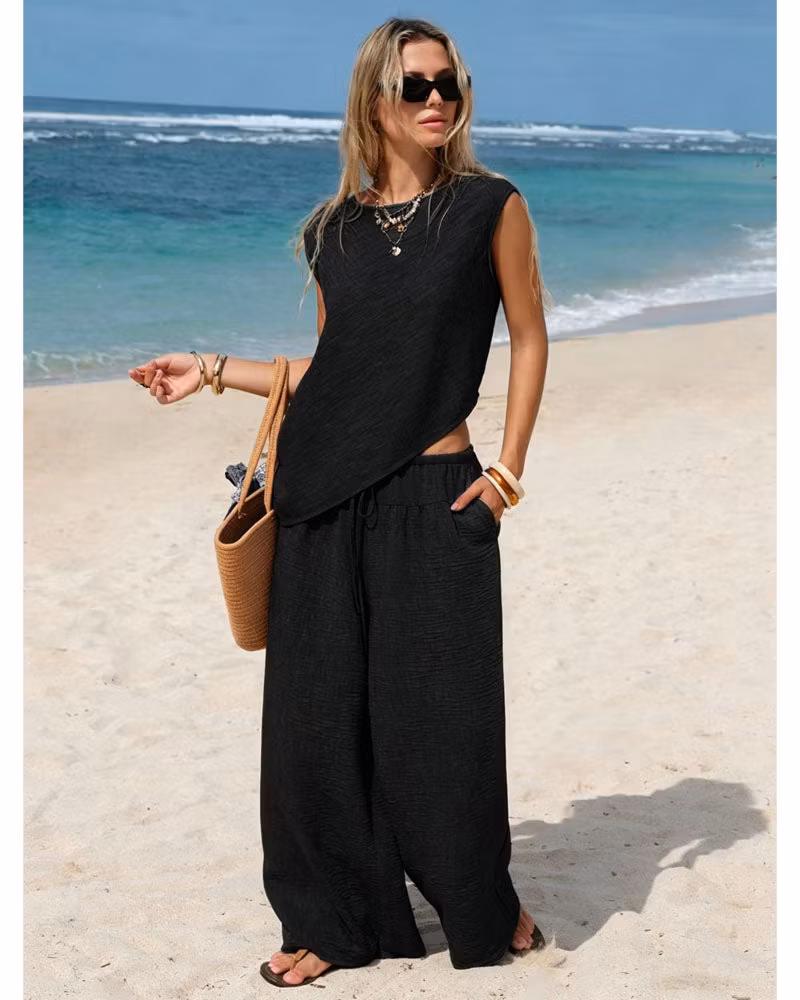 Coastal Drift Pants Set - cutemingle
