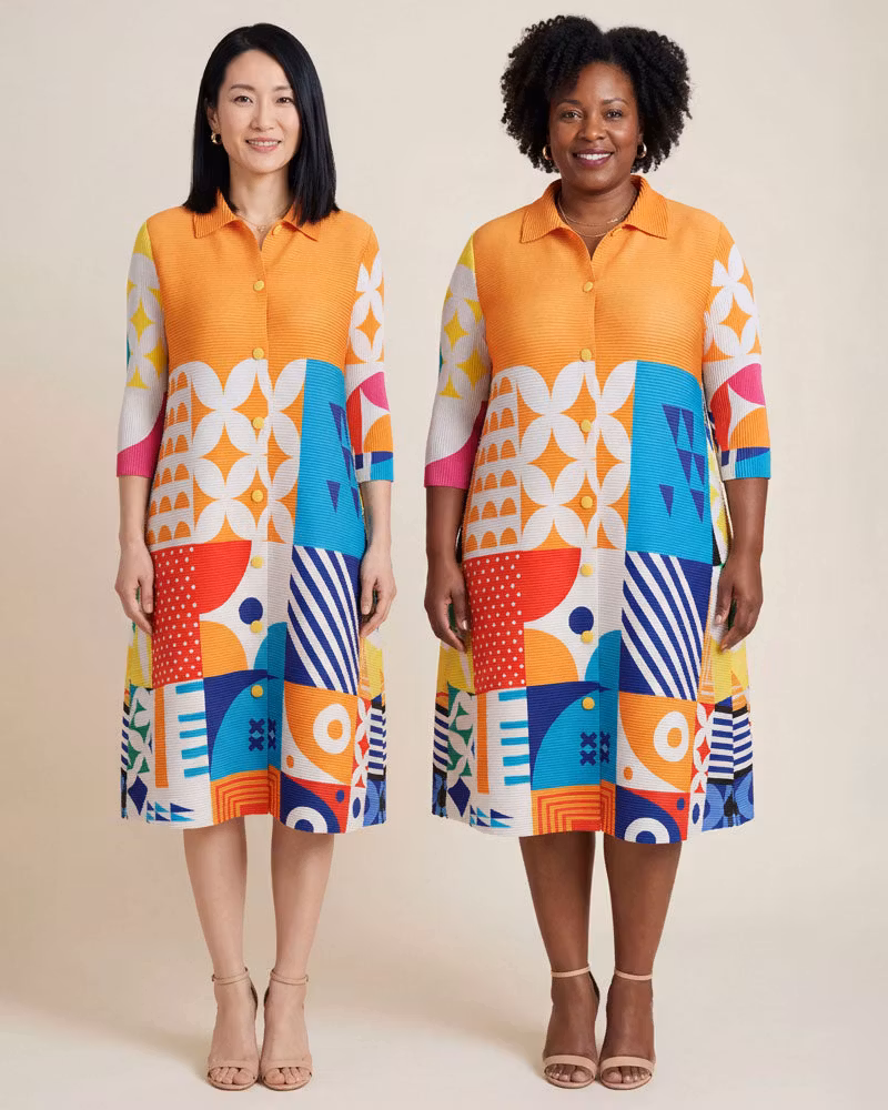 Grande Dame Pleaded Bounce Dress - cutemingle