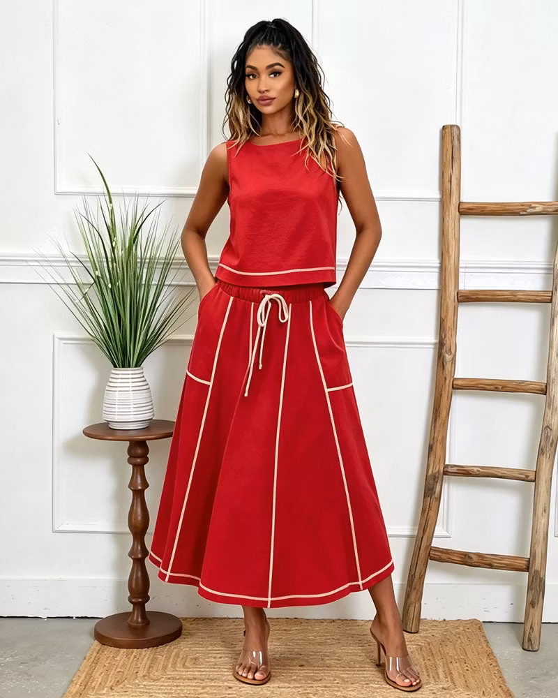 Summer Skirt Set - cutemingle