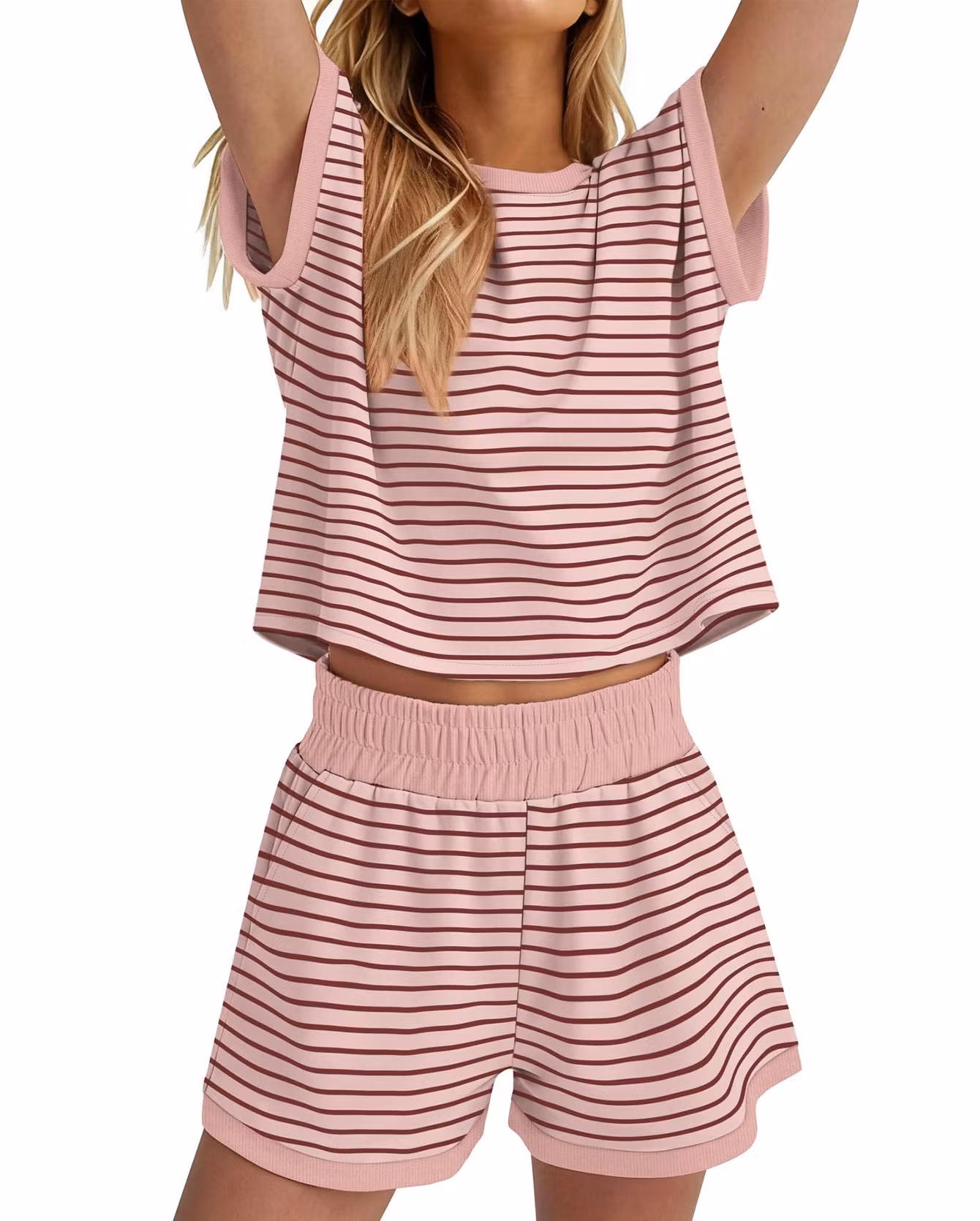 Café Line Short Set - cutemingle