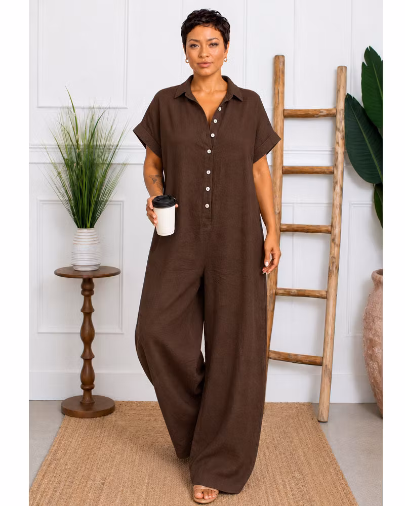 Selamara Wide Leg Jumpsuit - cutemingle
