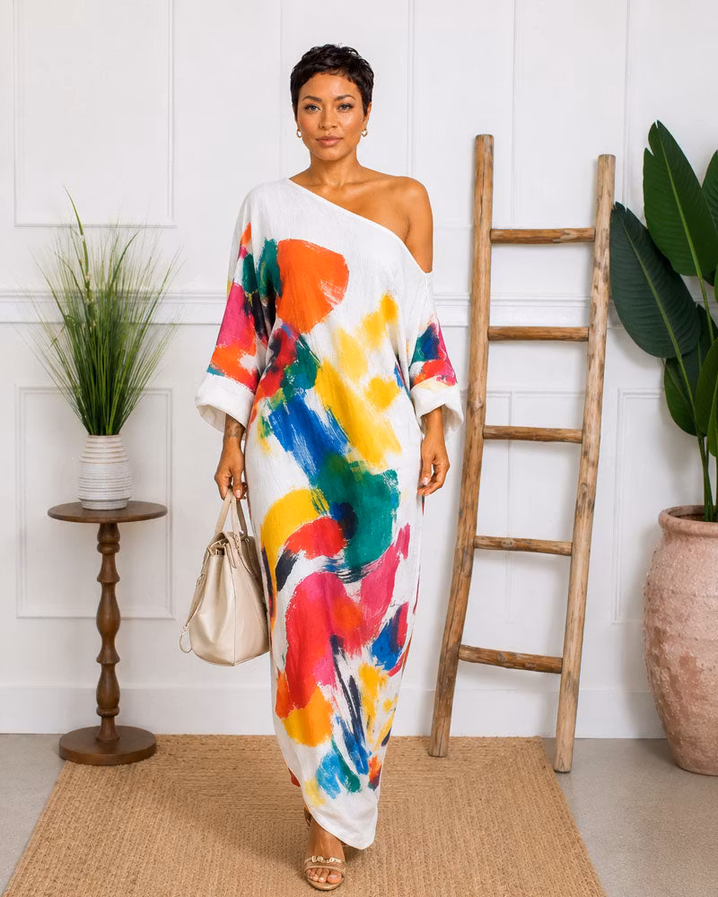 Art in Motion Maxi Dress - cutemingle