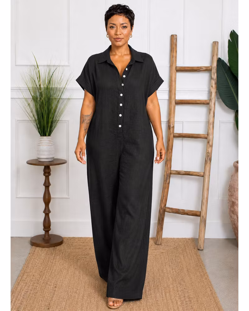 Selamara Wide Leg Jumpsuit - cutemingle