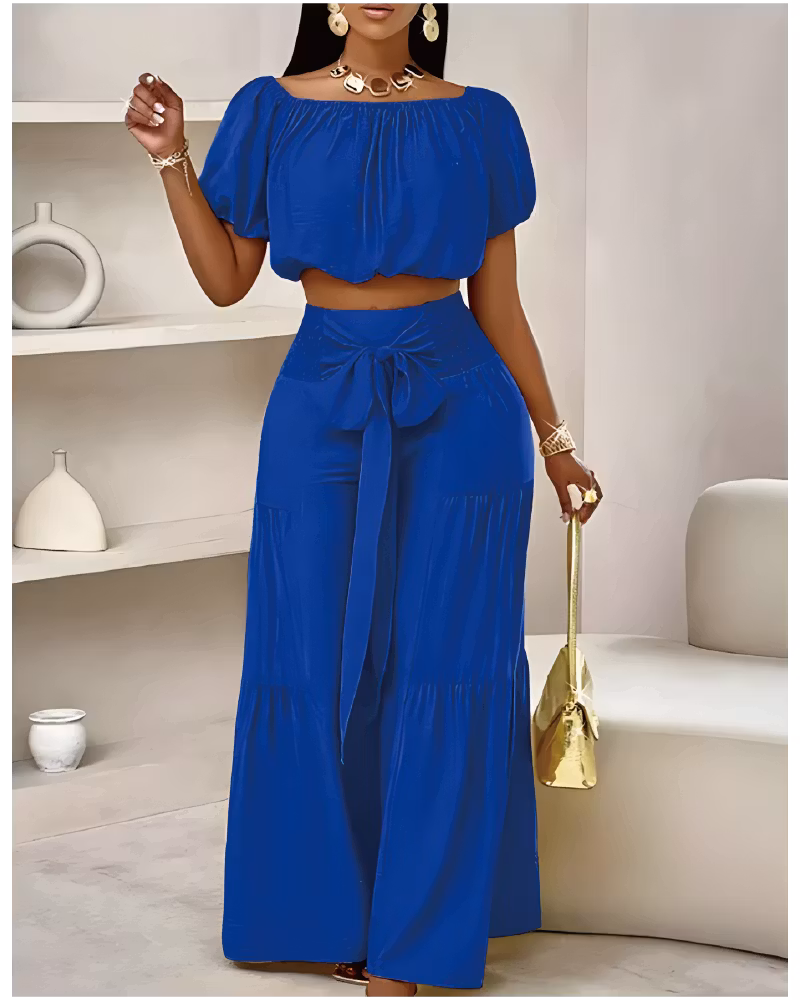 Take Me On A Vacay Pant Set - cutemingle