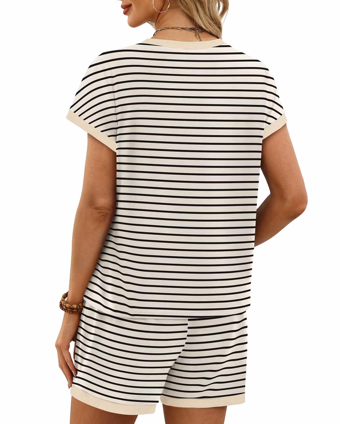 Café Line Short Set - cutemingle