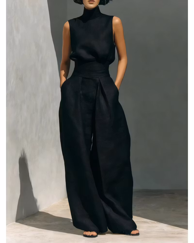 The Sandstone Linen Set - cutemingle