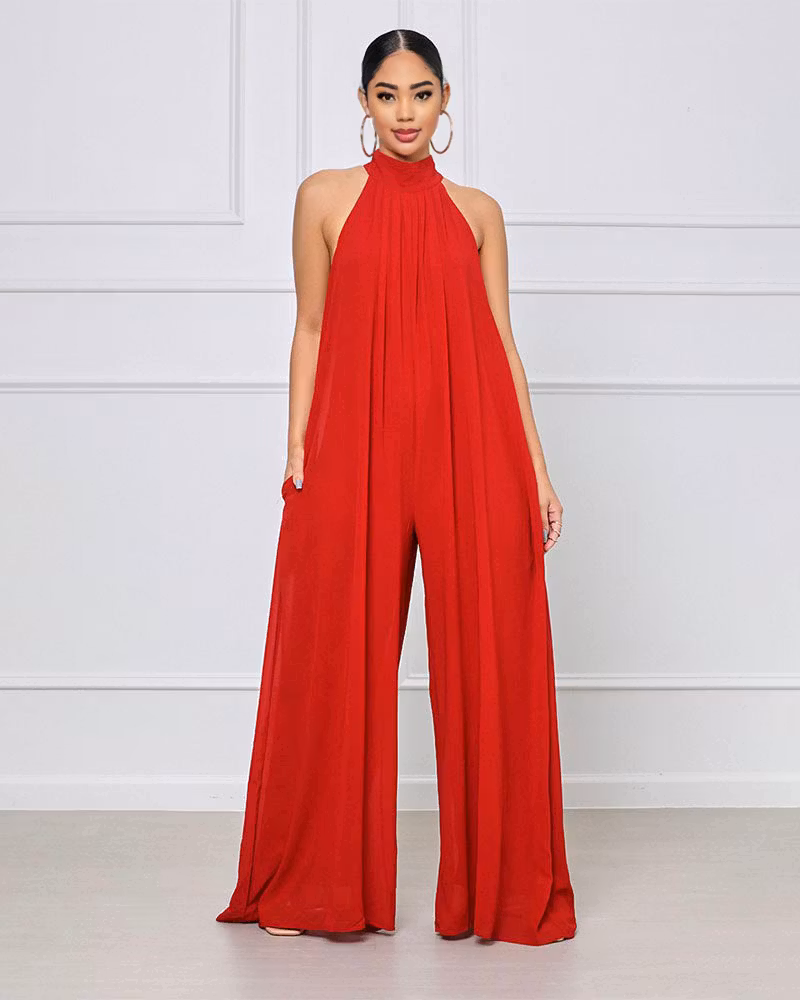 Trina High-Back Jumpsuit - cutemingle