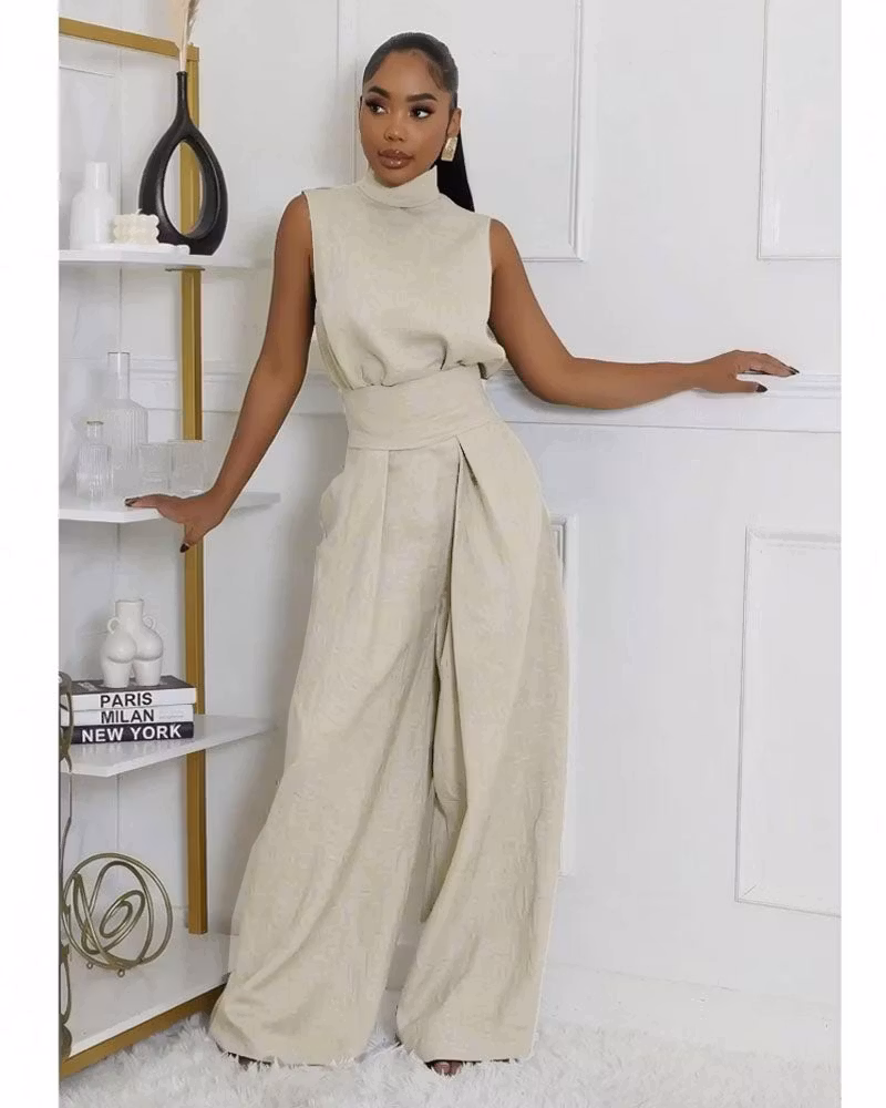 The Sandstone Linen Set - cutemingle