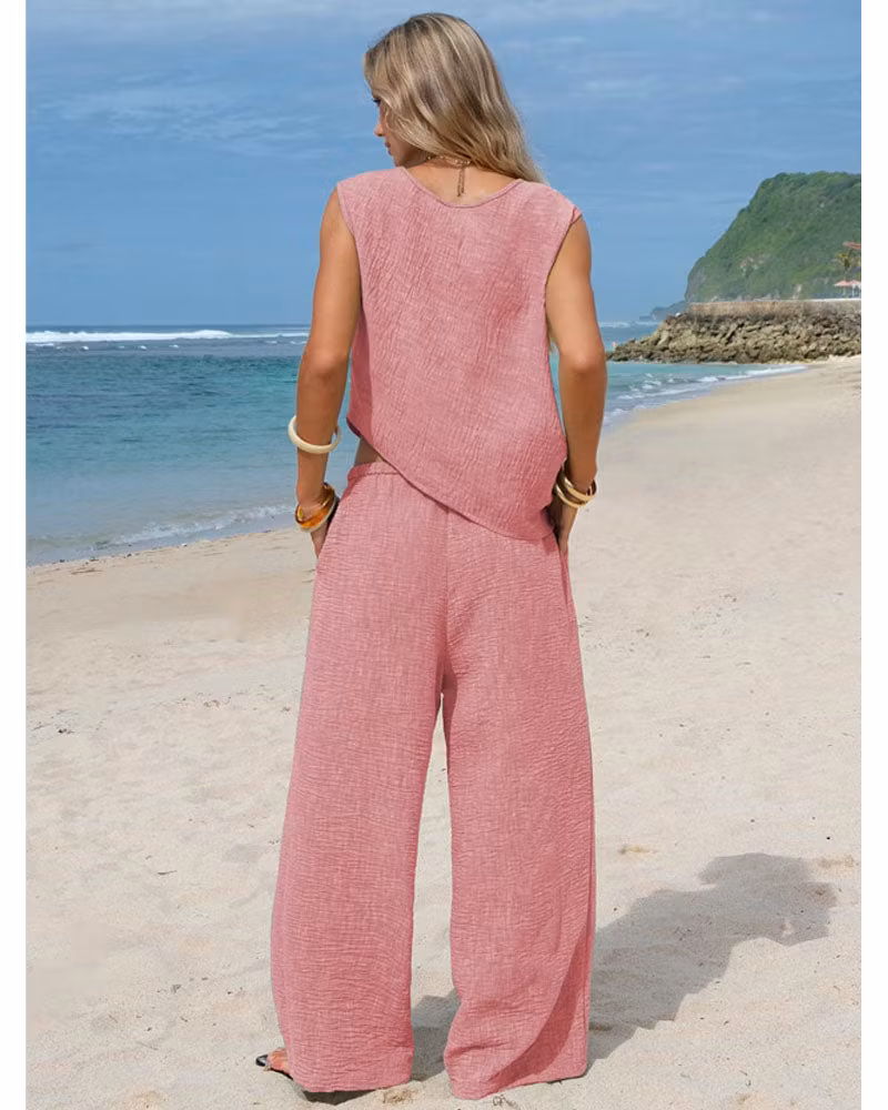 Coastal Drift Pants Set - cutemingle