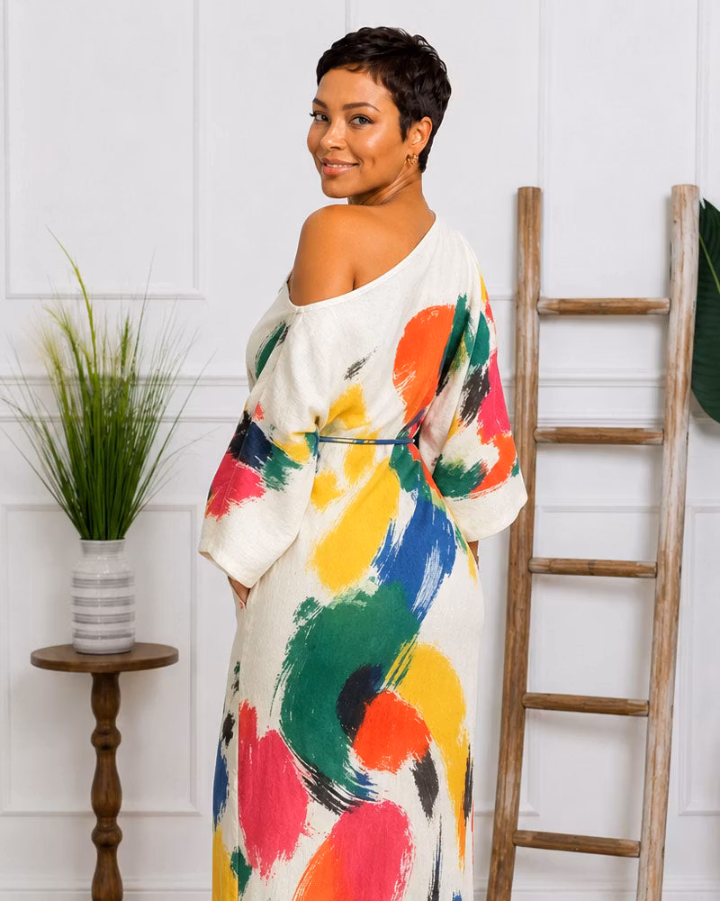 Art in Motion Maxi Dress - cutemingle