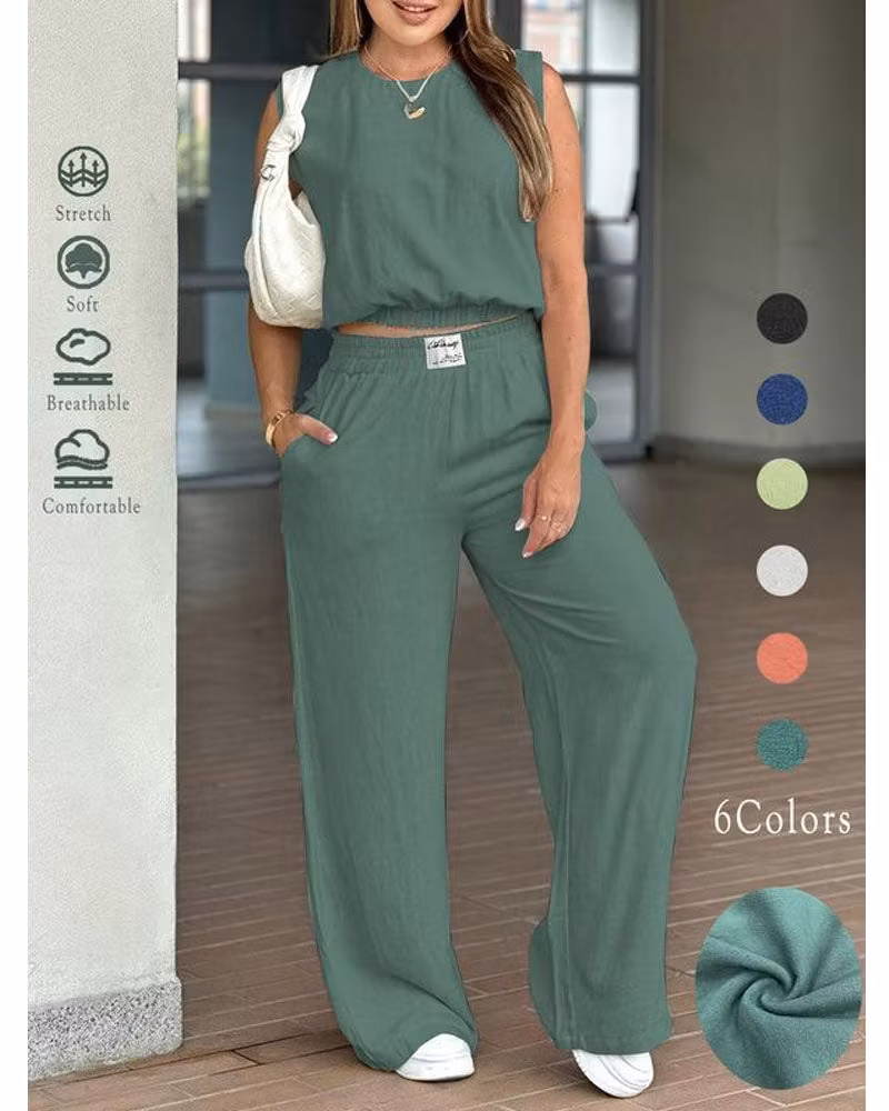 Let Me Go Pant Set - cutemingle