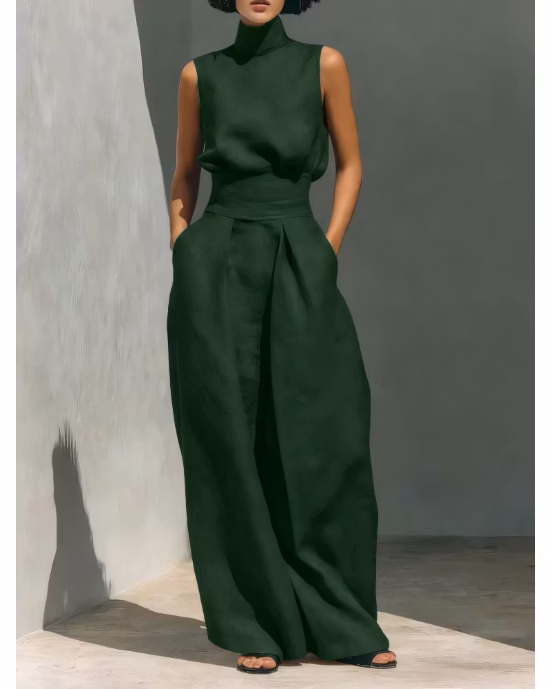 The Sandstone Linen Set - cutemingle