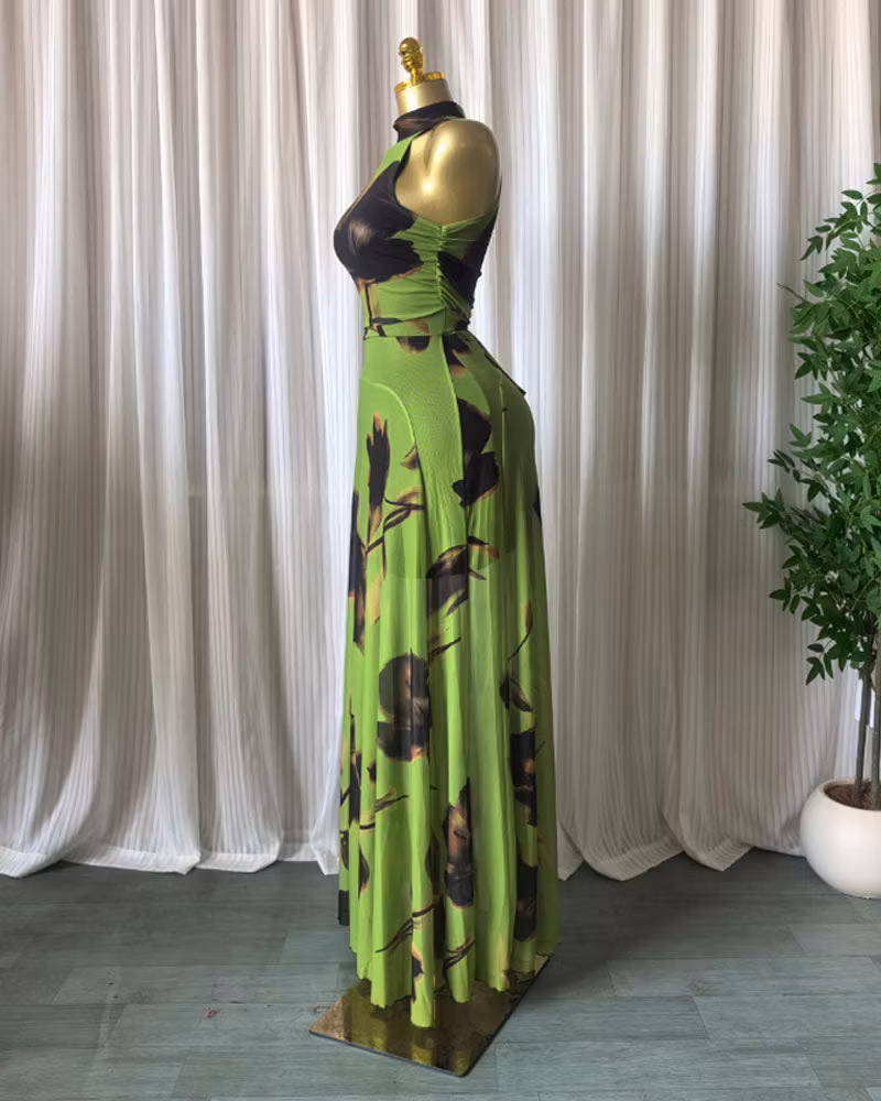 Afterglow Floral Maxi Dress - cutemingle