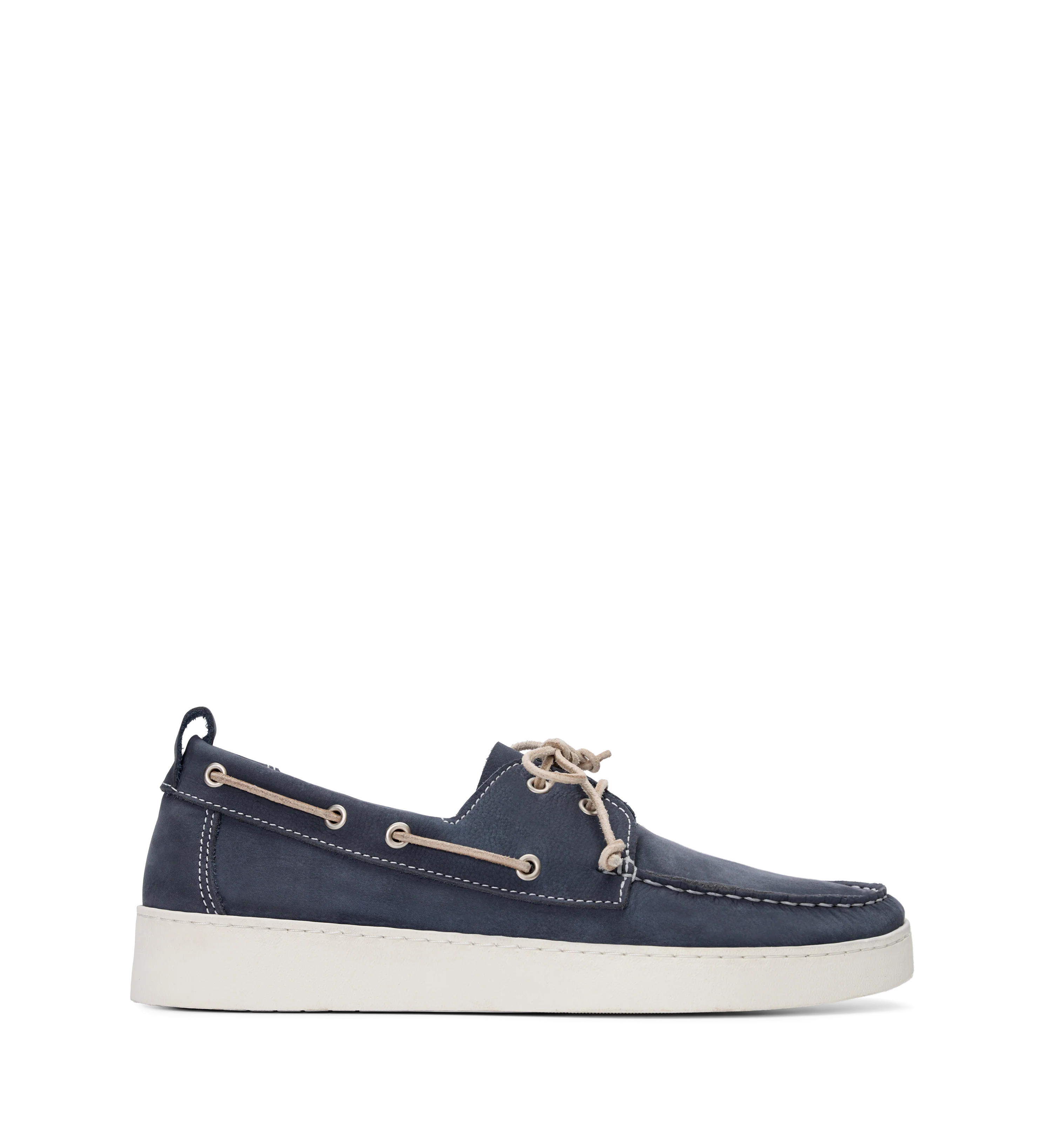 Silicon Dusty Blue Nubuck Men's Casual Shoes