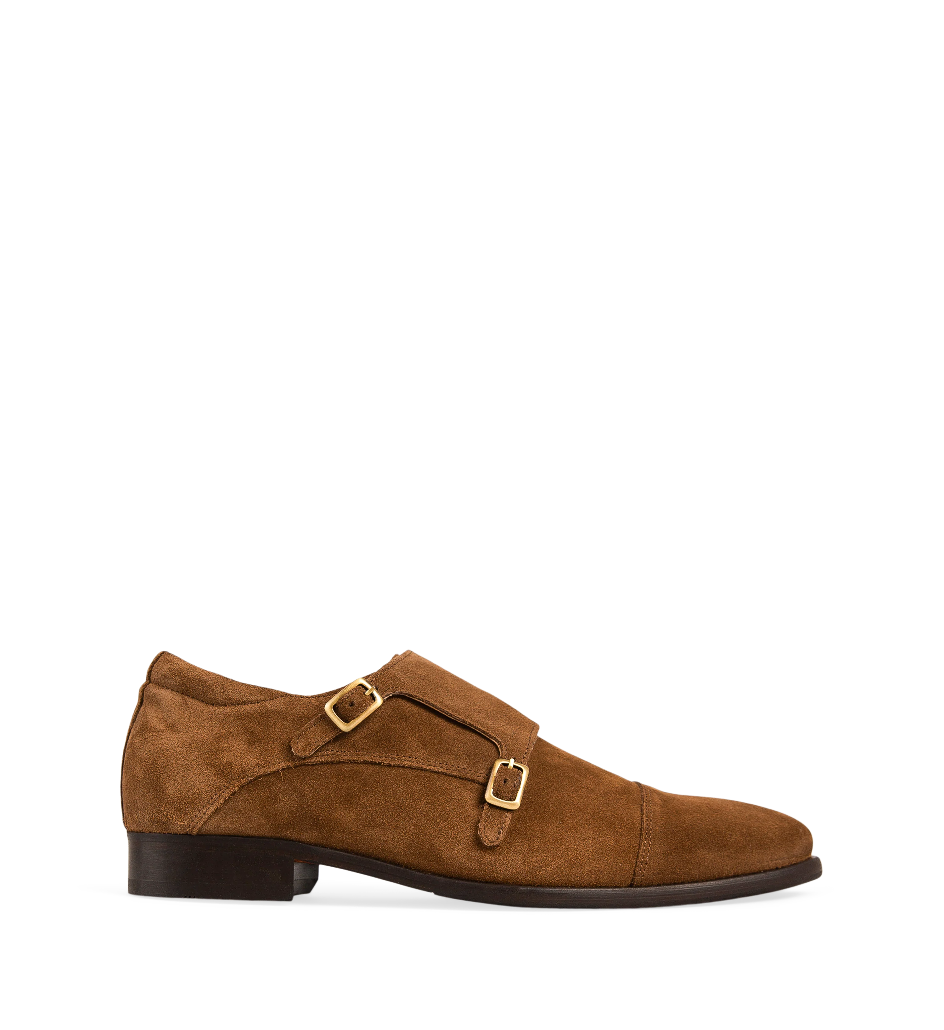 Vanadium Tobacco Suede Monks