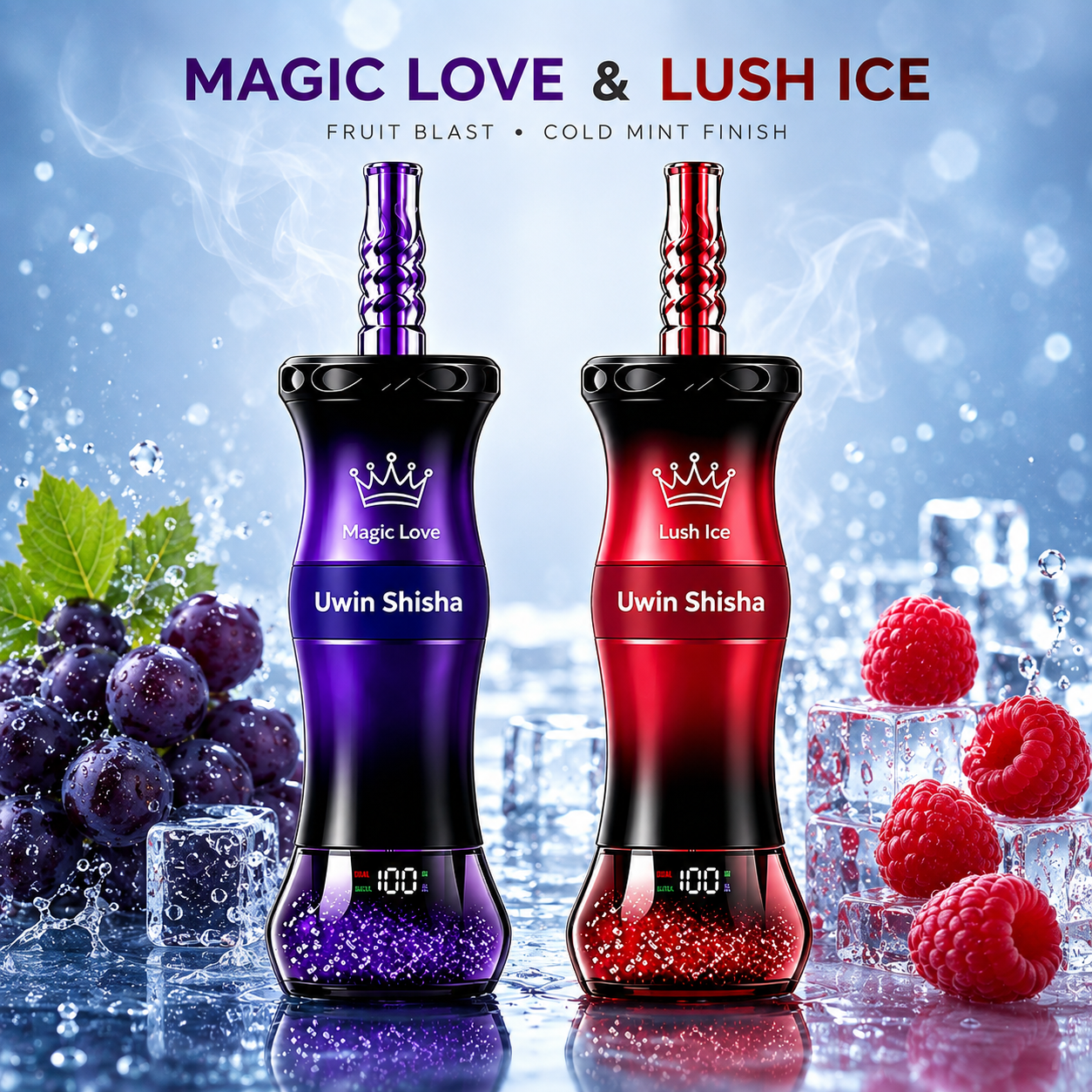 【Hot Sale🔥】Al Fakher Uwin Shisha 300K PUFFS Disposable Vape