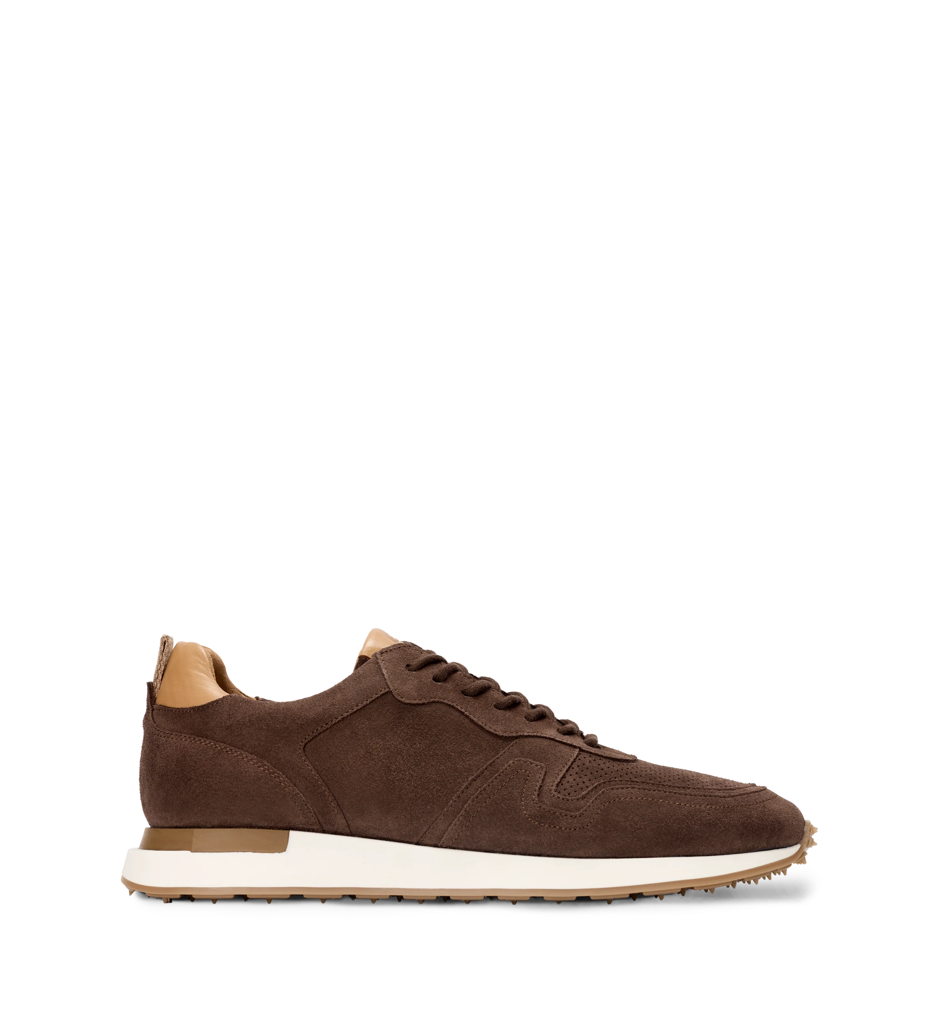 Actinium Chocolate Suede Men'S Sneakers
