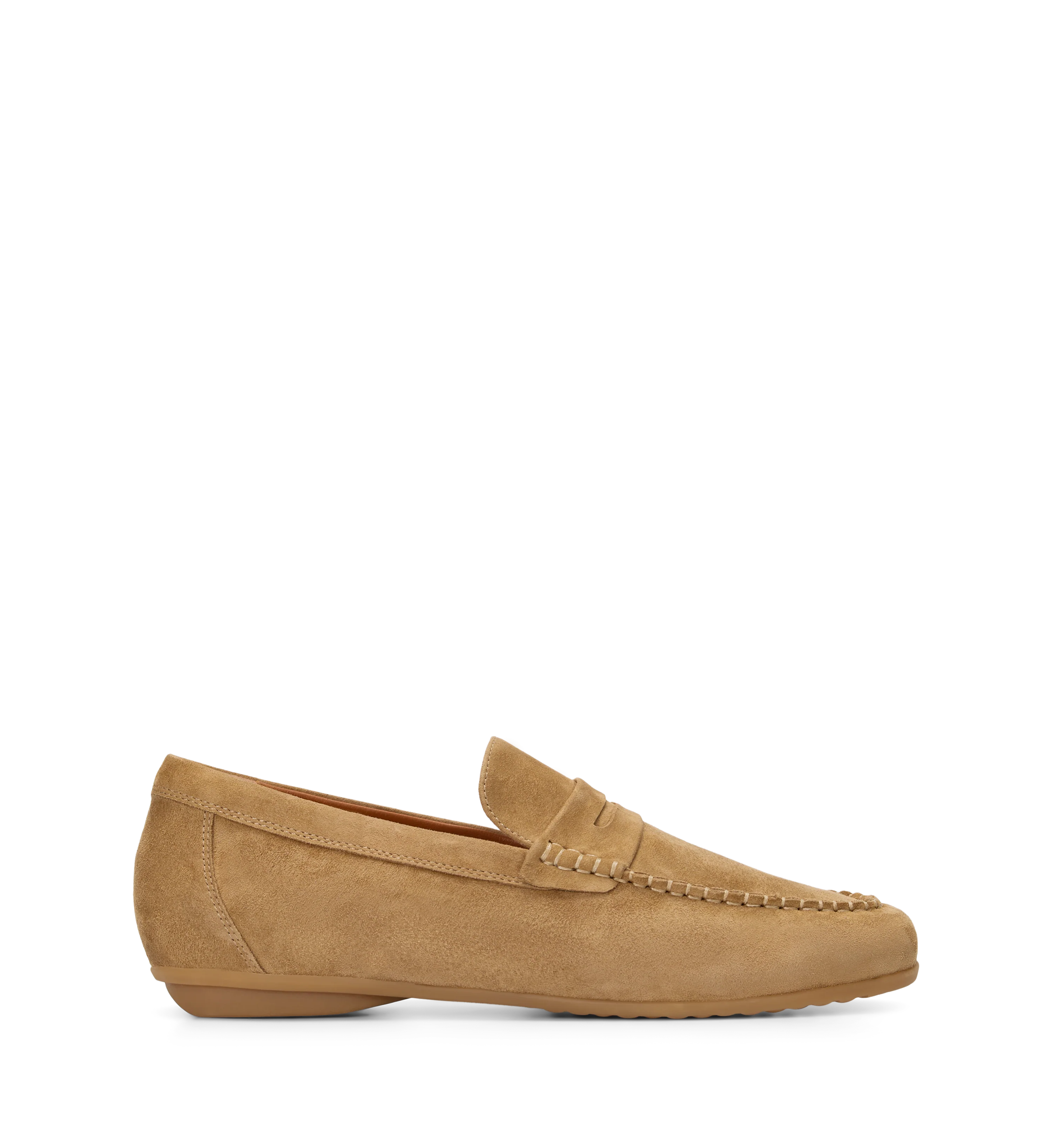 Hobby Sand Suede Loafers