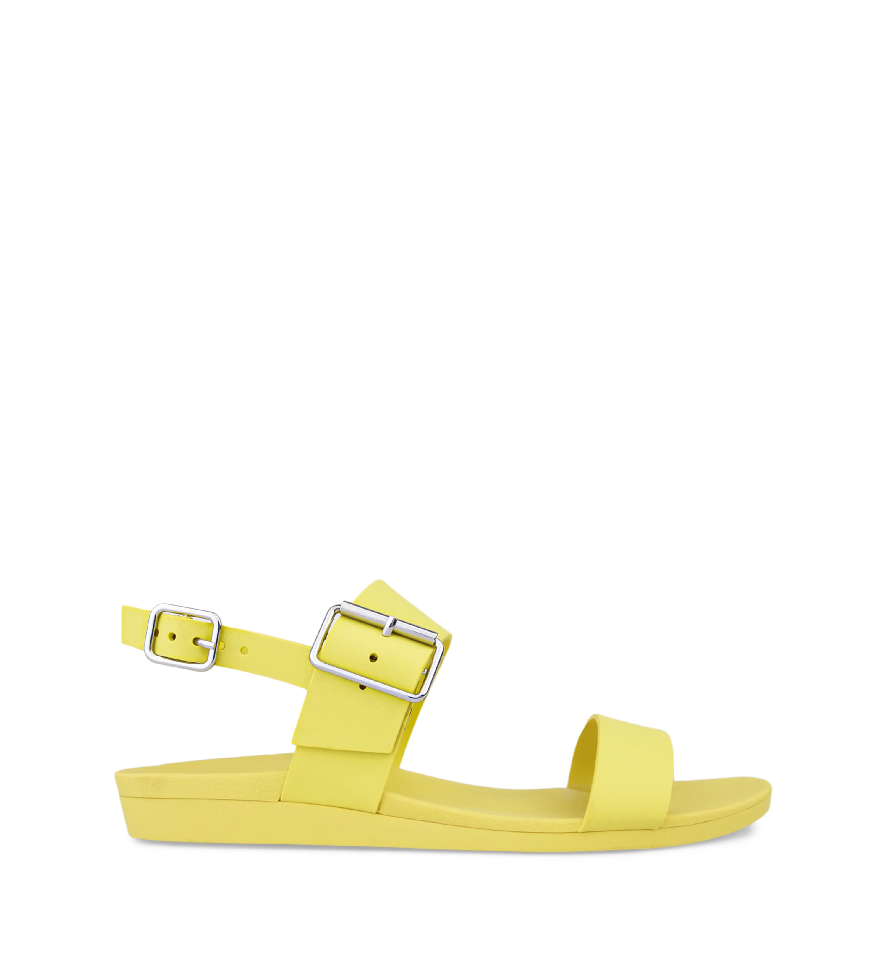 Sanderlings Citrus Yellow Rubber Sandals
