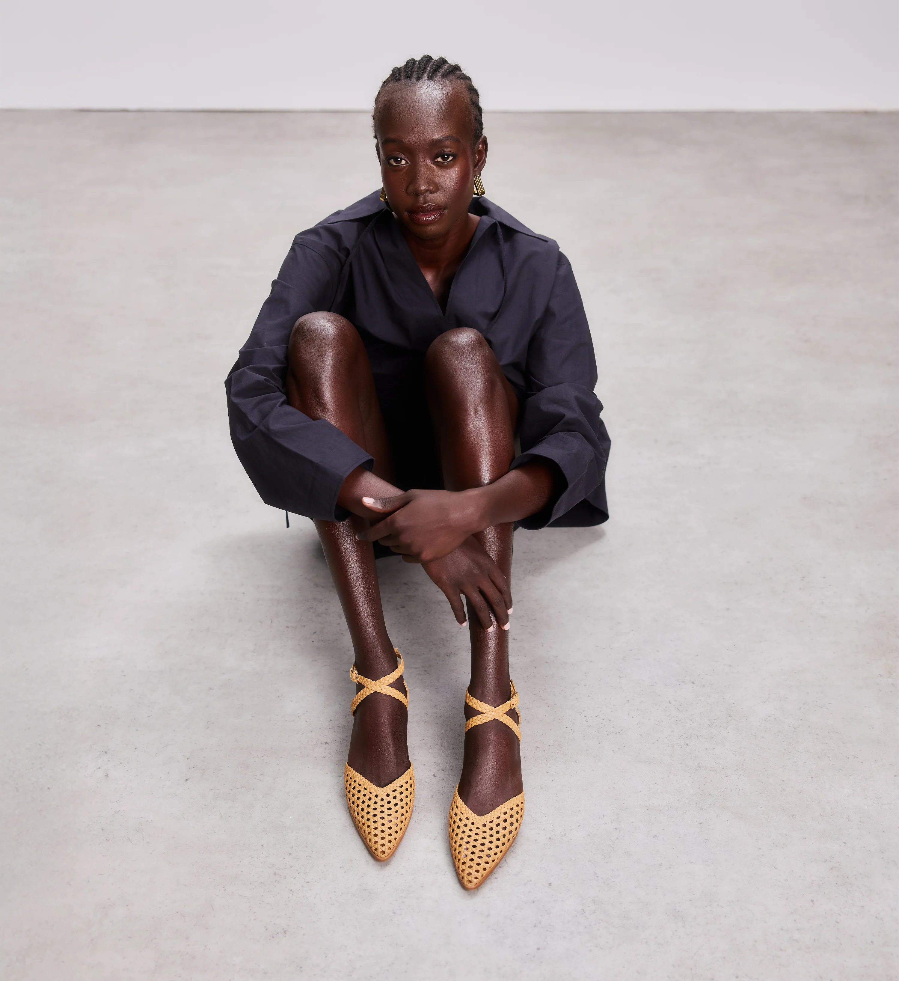 Finchbill Light Tan Leather Sandals