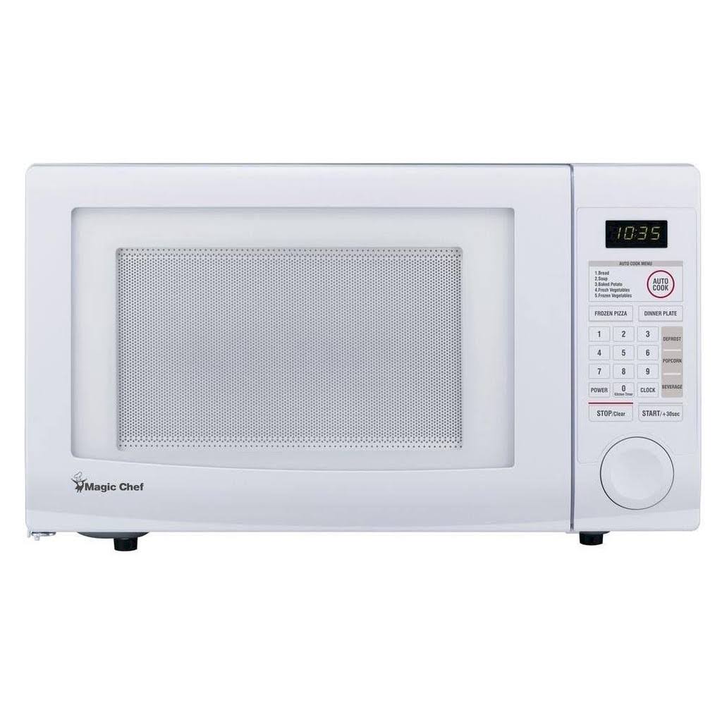 Magic Chef HMD1110W 1.1 Cu. ft. Countertop Microwave in White