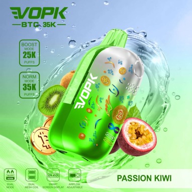 VOPK BTC 35000 35K Puffs Airflow Adjustable & Dual Mode Disposable Vape (Bitcoin Edition)