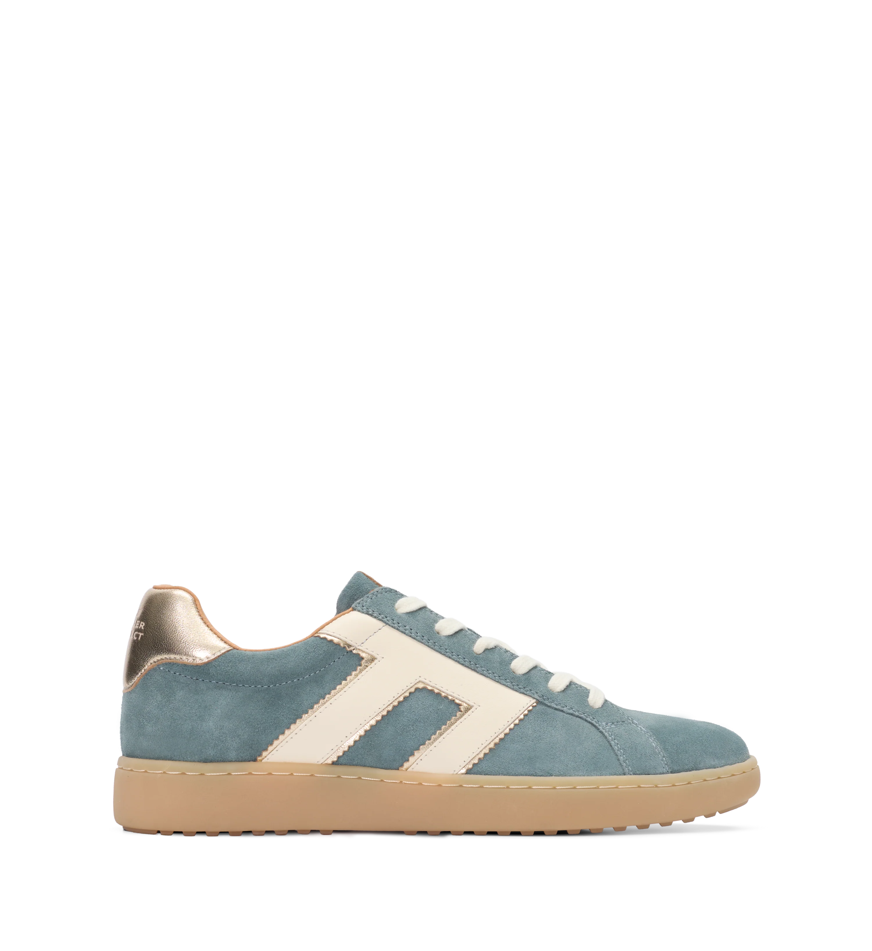 Carib Thp Blue Haze Suede & Leather Sneakers