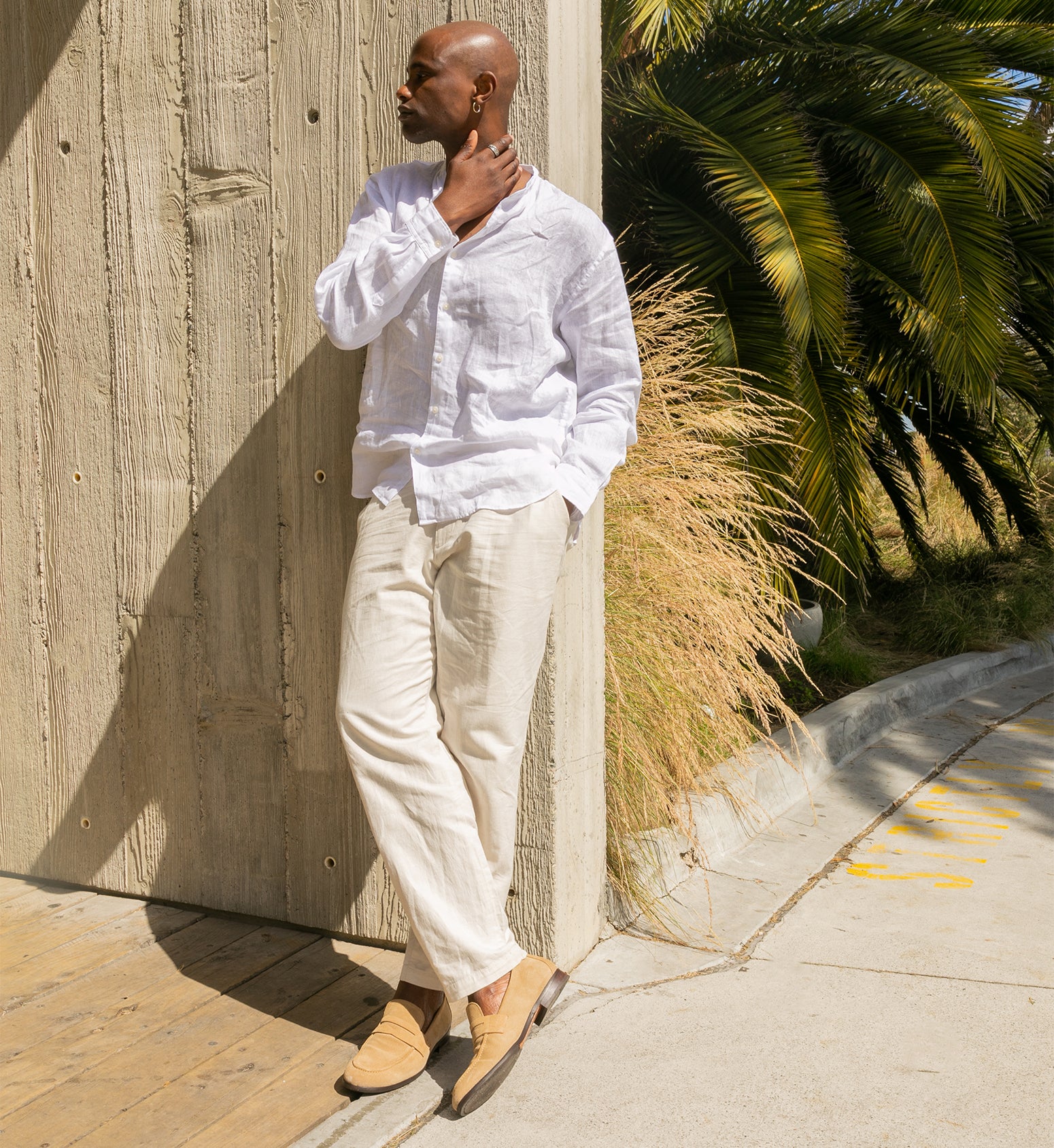 Electrum 2 Sand Suede Loafers