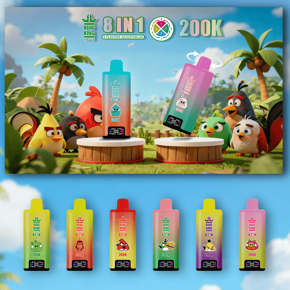 Bang King 200K 8-in-1 Disposable Vape product image
