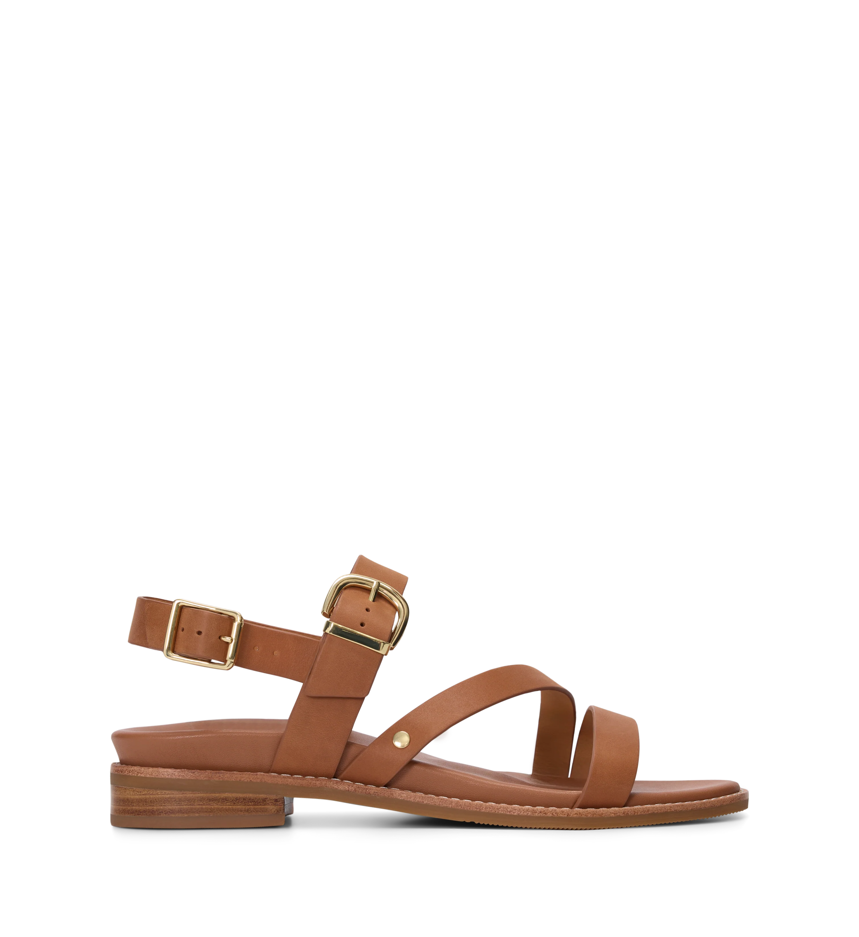 Trumpeter Tan Leather Sandals
