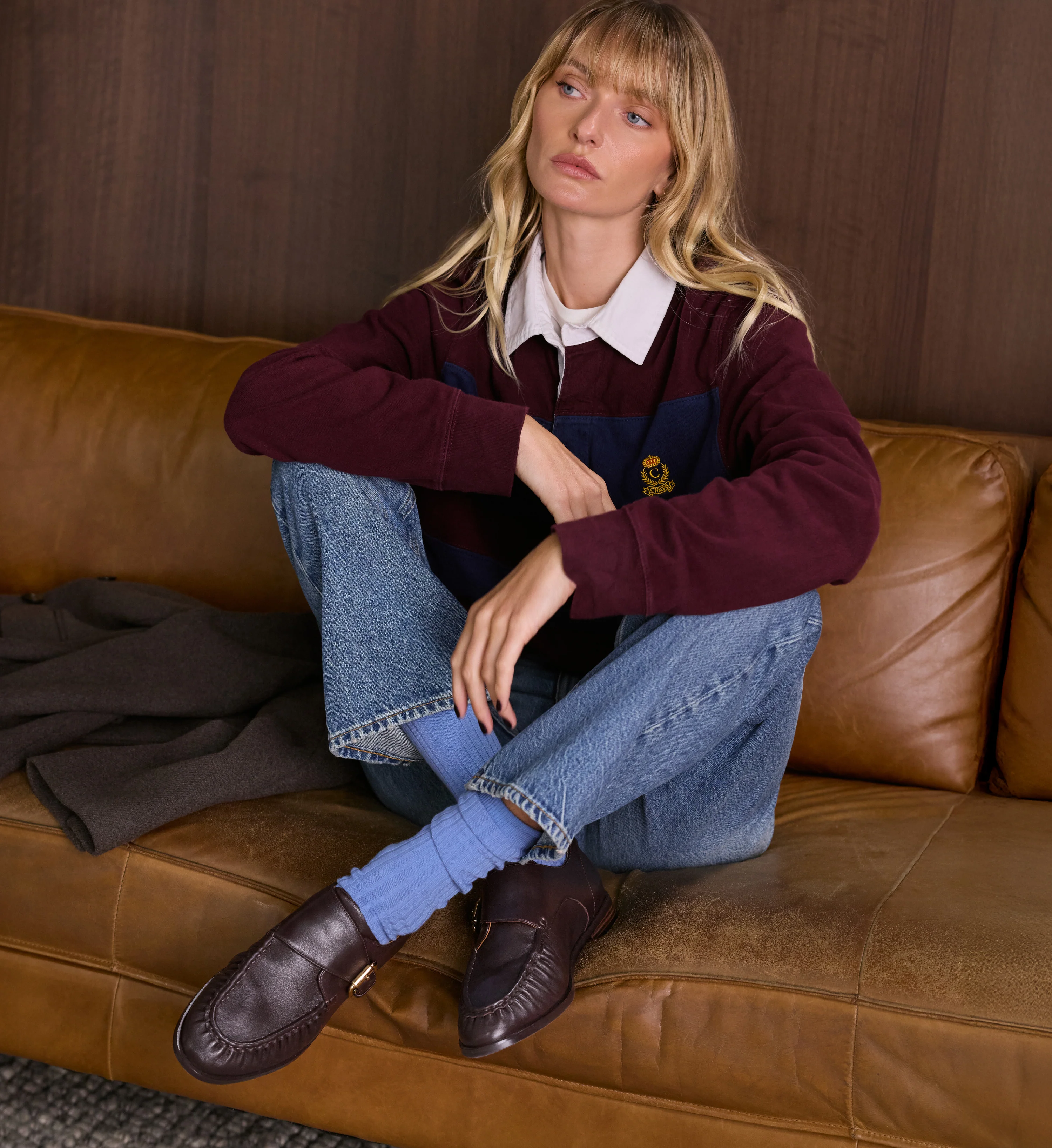 Curruca Chocolate Brown Leather Monks & Laceups