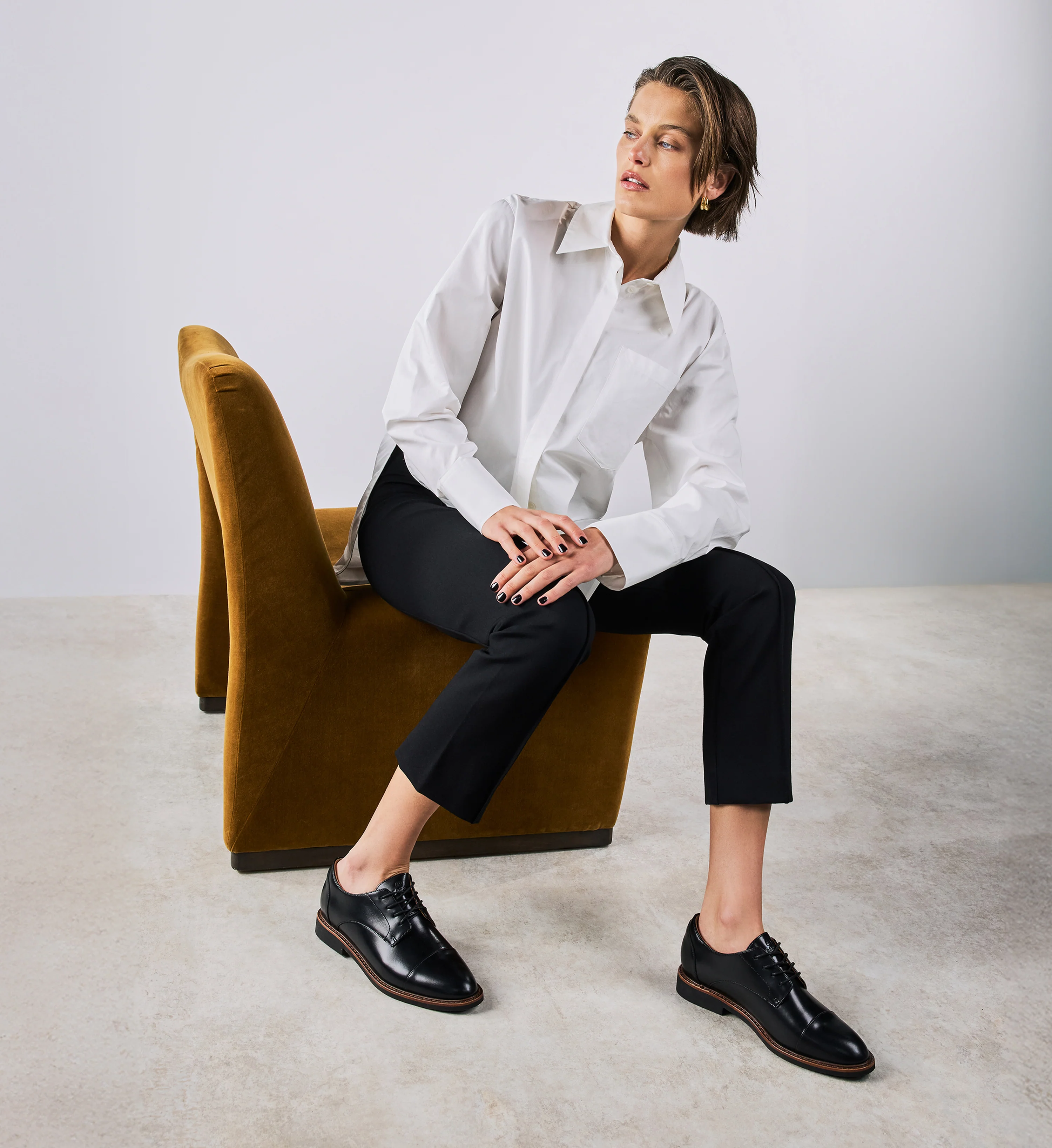 Gentoo Black Leather Monks & Laceups