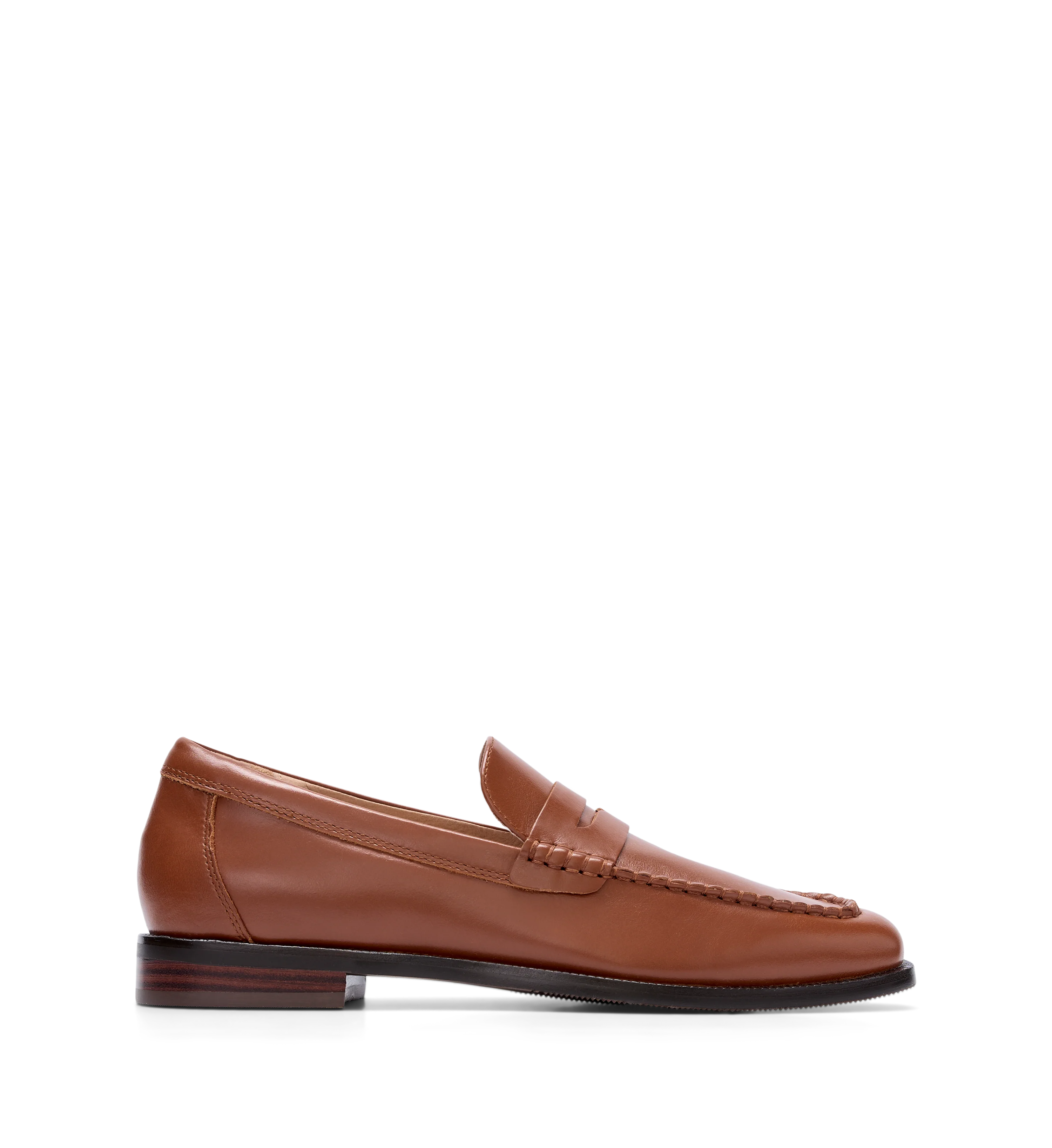 Maleo Nutshell Leather Loafers