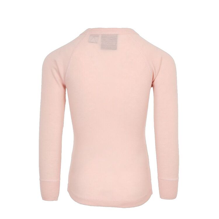 Chute Kids' Mountain Thermal Top English Rose & Pot Of Gold Prt