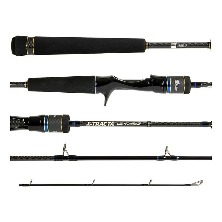 Samurai X-Tracta 6FT 120G Overhead Jig Rod Black 6Ft/120G
