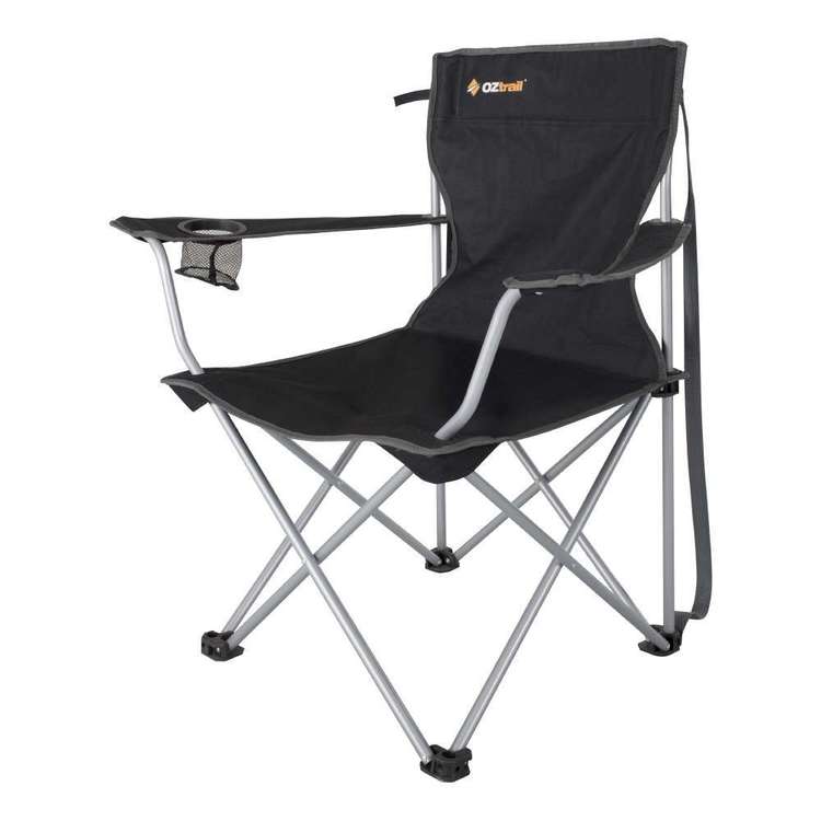 OZtrail Hamilton Chair Black
