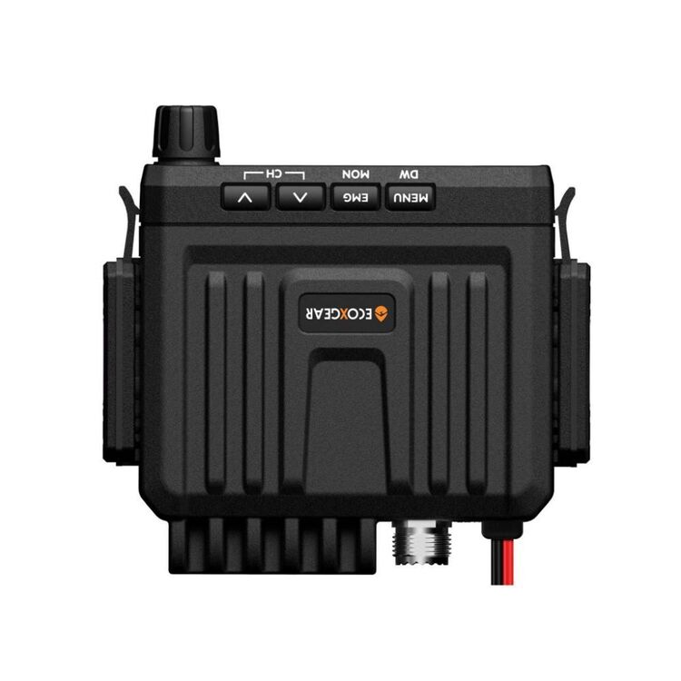 Ecoxgear 5 Watt Super Compact UHF CB Radio Pack Black