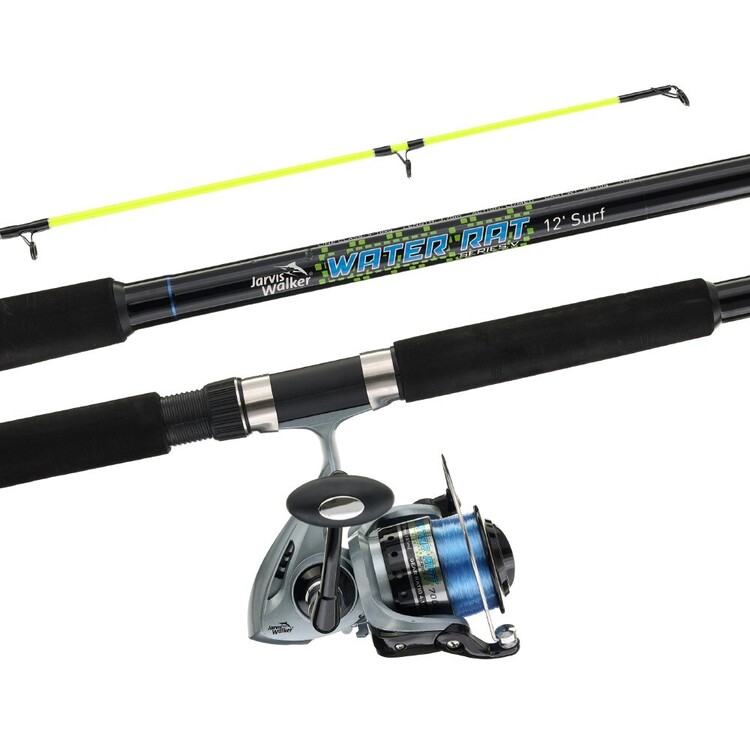 Jarvis Walker Water Rat V 12' 2pc 5-10kg 7000 Surf Combo