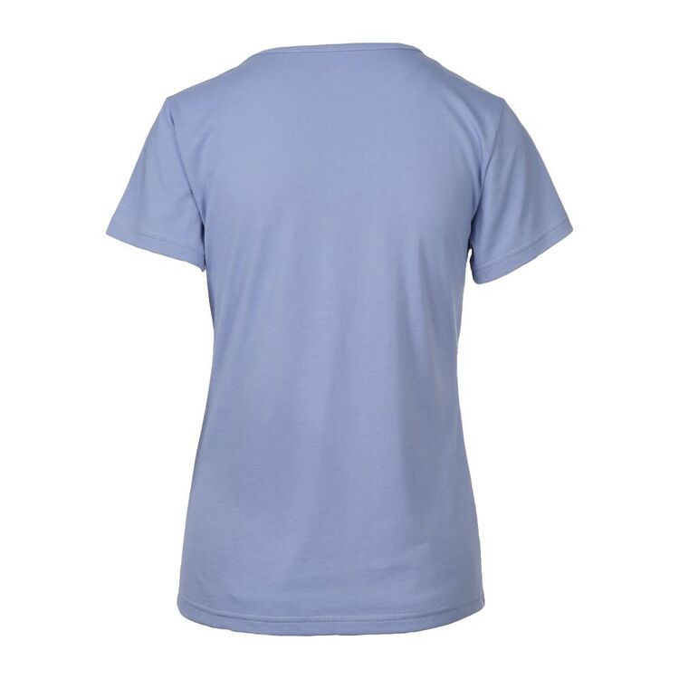 Cape Women's Stay Wild Lacey Tee Cornflower