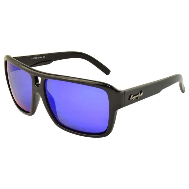 Mangrove Jack's Crosstown Sunglasses Black & Blue One Size Fits Most