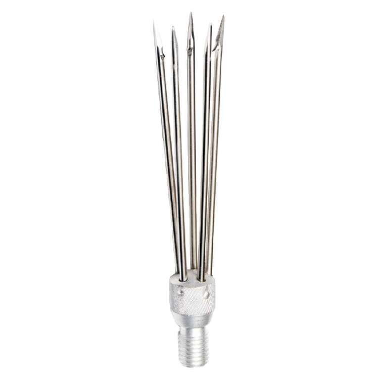 Mirage 5 Barb Cluster Aluminium Grey