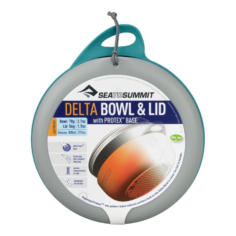 Sea to Summit Delta Bowl With Lid Pacific Blue