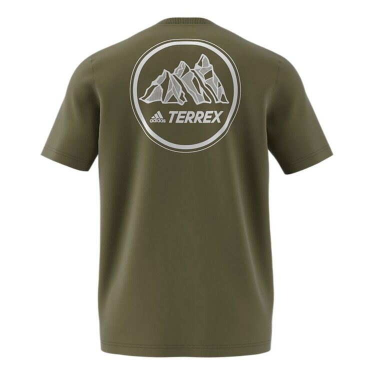 adidas Men's Terrex MT Tee Olive