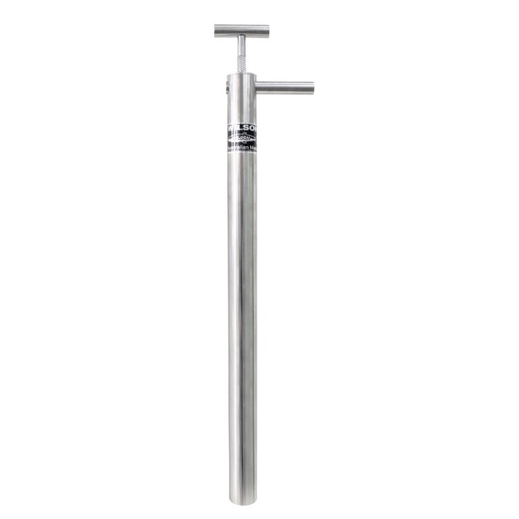 Wilson Standard 24'' Stainless Steel Bait Pump Silver Standard