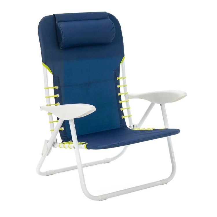 Life! Unwind Beach Chair Navy