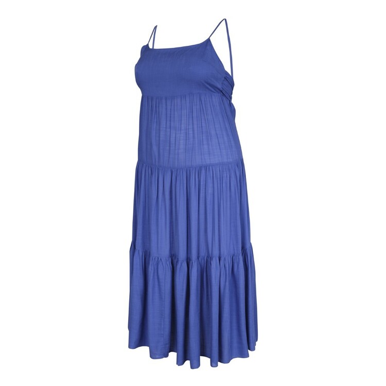 Body Glove Women's Tie Back Maxi Dress Deep Water