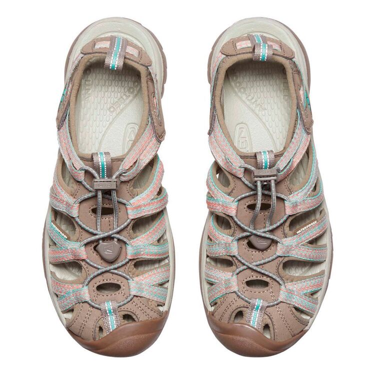 KEEN Women's Whisper Sandals Taupe Coral