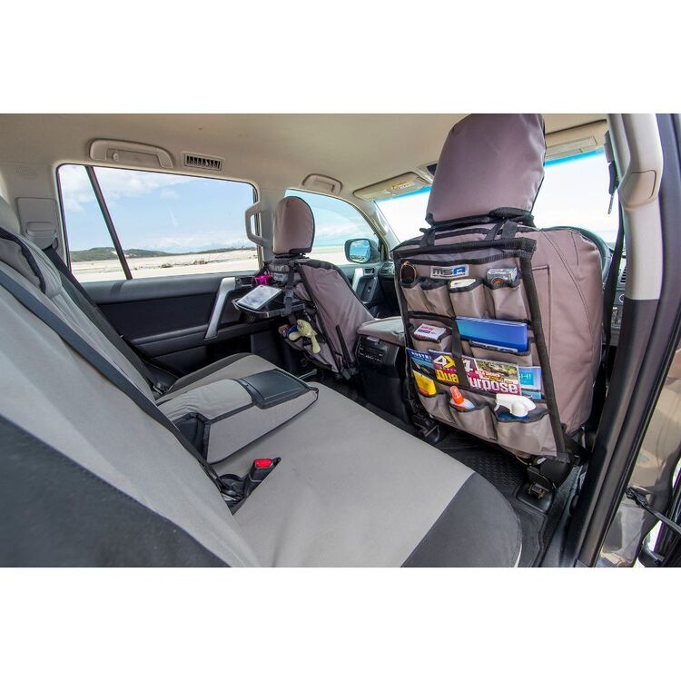 MSA 4X4 Seat Organiser Black & Grey