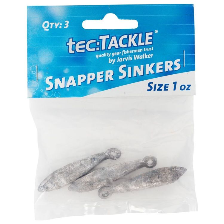 Jarvis Walker Tec Tackle Snapper Sinkers Pack