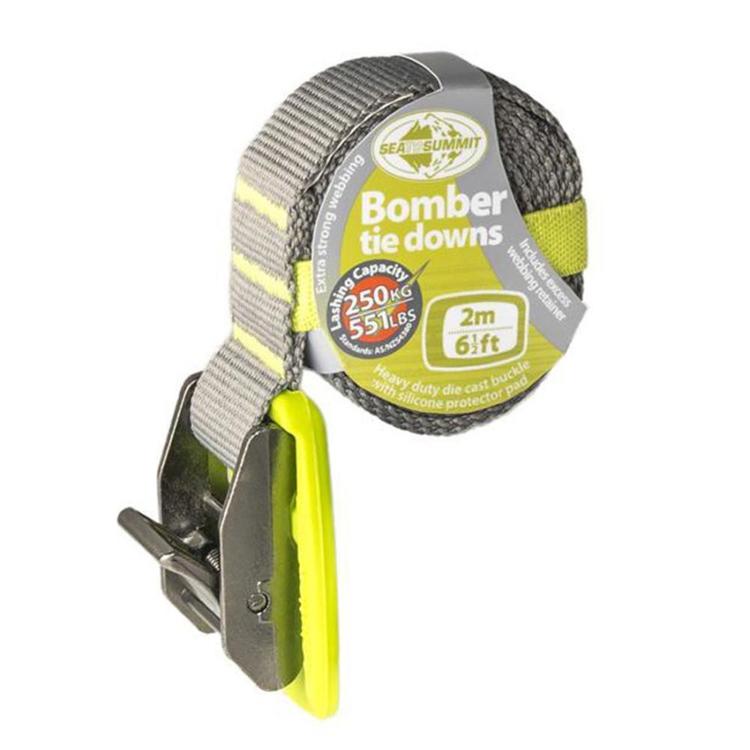 Solution Bomber Tie Down Green 2 m